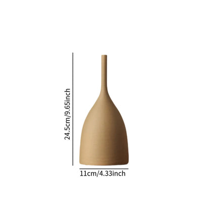 Minimalist Porcelain Flower Vase – Elegant Home Decor Ornament