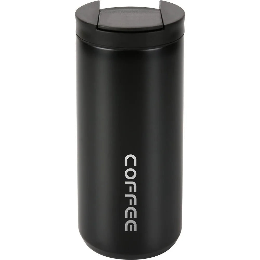 400ml Leak-Proof Coffee Mug with Screw Lid