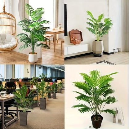 Artificial Areca Palm Tree – Realistic Tropical Plant Home Decor