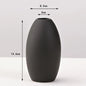 Black Porcelain Vase
