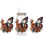 Colorful Butterfly Cup Wrap Sticker 🦋✨
