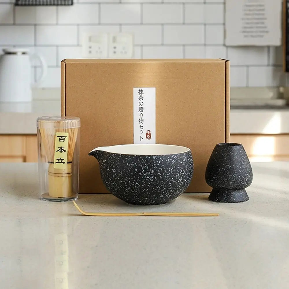 Japanese Matcha Tea Whisk Set 🍵🎋