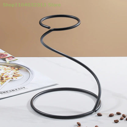 petitePour Over Coffee Rack Coffee Maker Drip Filter Cup Rack Stand Brewer Holder Hand Drip Bracket Pour Over Dripper Maker Drip