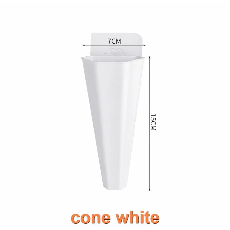 2660 DIY Pendant Plant Pot Indoor Plastic Planter Wall Hanging Flowers Cover Round Plant Pot Indoor Plastic Planter Storage Box
