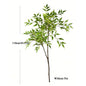 75-140cm Artificial Nandina Tree – Tall Green Plant Decor for Home & Office