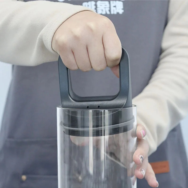 Vacuum Coffee Bean Storage Glass Jar ☕✨