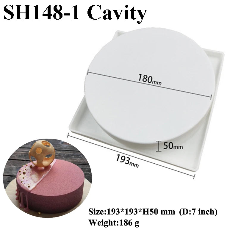 Raspberry Silicone Cake Mold – Fruit Mousse & Chocolate Baking Tool