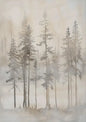 Cozy Vintage Country Tree Canvas Print | Landscape Wall Art