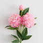 30-Inch Premium European Silk Peony Artificial Flower Bouquet