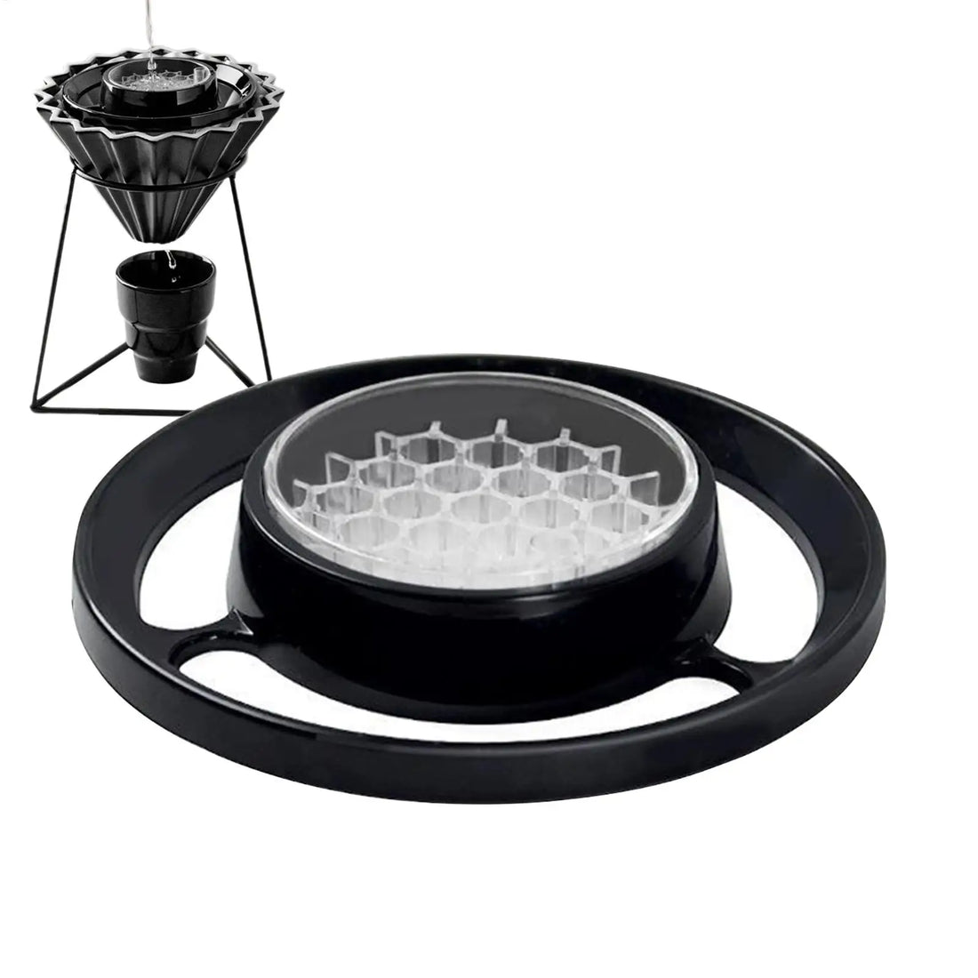 Pour Over Coffee Drip Tool Pour Over Coffee Dripper Aid Heatproof Even Brewing Cone Filter Coffee Tea Cup Filter Accessories
