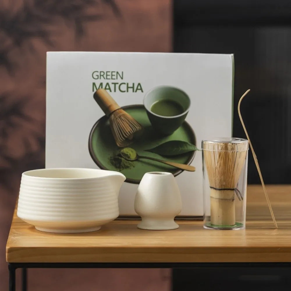 Japanese Matcha Tea Whisk Set 🍵🎋
