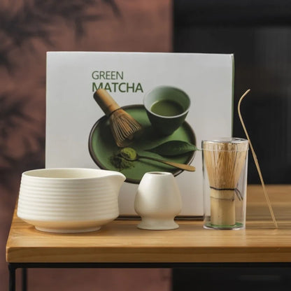 Japanese Matcha Tea Whisk Set 🍵🎋