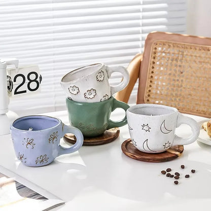 كوب قهوة سيراميك ثلاثي الأبعاد بتصميم قطة مع حيوان بالداخل، تمثال كلب، كوب قهوة، أكواب شاي وحليب، حيوان كرتوني مضحك، هدية عيد ميلاد فريدة من نوعها