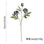 63CM Premium Long-Stem Silk Peony Artificial Flower Bouquet