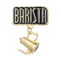 Coffee Maker Enamel Brooch Pin