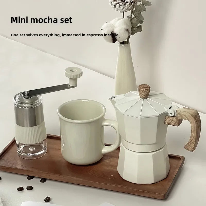 6-Piece Manual Coffee Grinder Set
