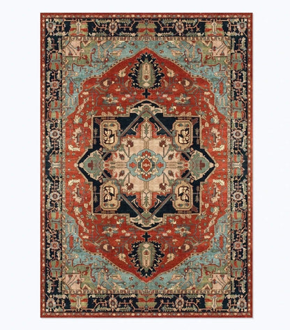 1pc Classic American Retro Style DoorMat, Non-slip Carpet, Suitable for Living Room, Bedroom, Bathroom, Holiday Home Decoration