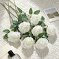 5/10Pcs Premium 50CM Rose Artificial Flowers for Home Vases