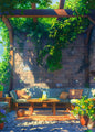 Seaside Villa & Beach Life Poster | Modern Coastal Wall Decor