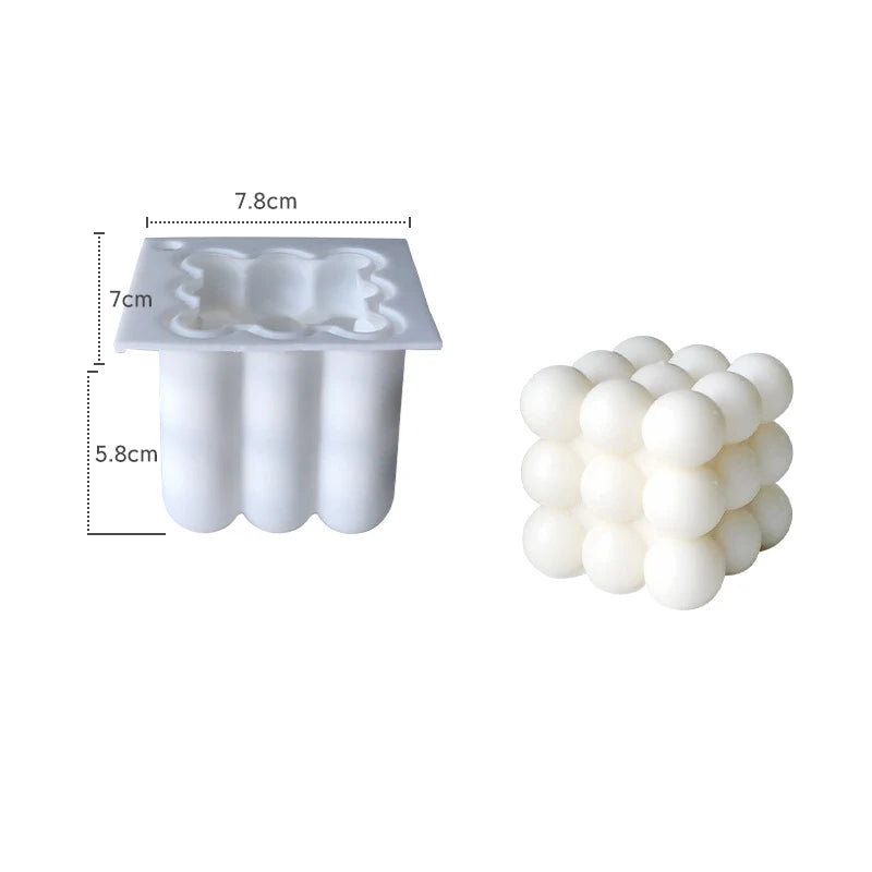 3D Silicone Mousse Cake Mold