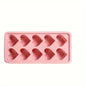 Silicone Heart Ice Cube Mold