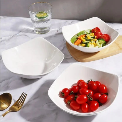 Creative Tilted Foot Ceramic Bowl