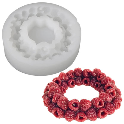 Raspberry Silicone Cake Mold – Fruit Mousse & Chocolate Baking Tool
