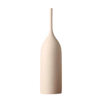 Minimalist Porcelain Flower Vase – Elegant Home Decor Ornament