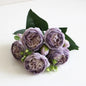 1 Bundle Premium Silk Peony & Rose Bouquet for Wedding Decor