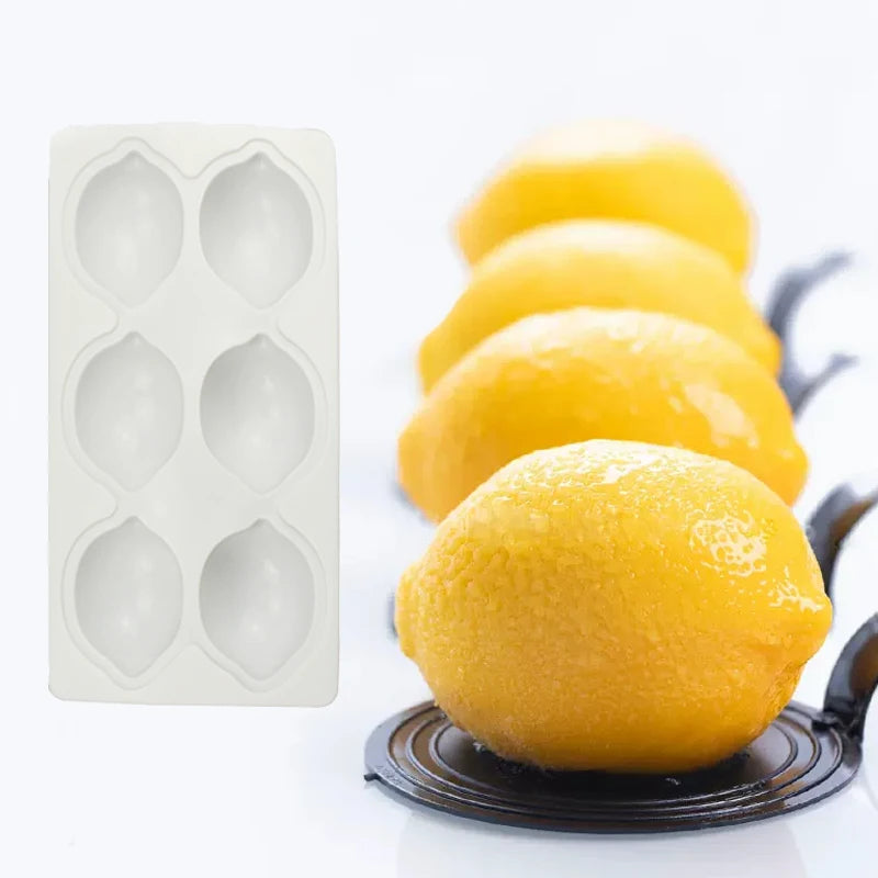 3D Lemon Silicone Dessert Mold