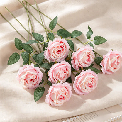 5/10Pcs Premium 50CM Rose Artificial Flowers for Home Vases
