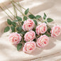 5/10Pcs Premium 50CM Rose Artificial Flowers for Home Vases