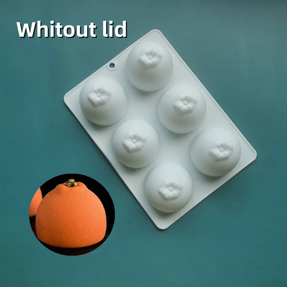 3D Lemon Silicone Dessert Mold