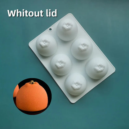 3D Lemon Silicone Dessert Mold