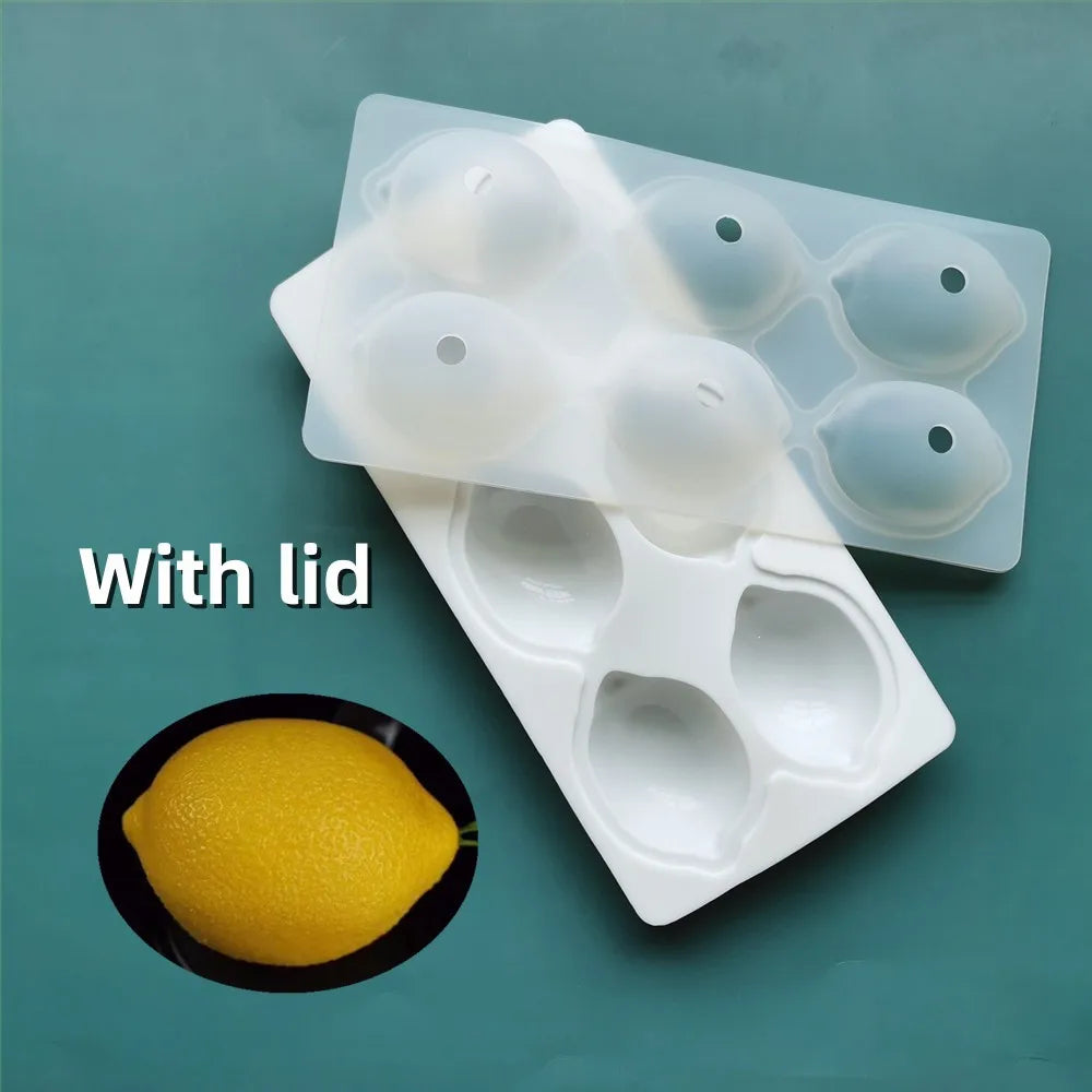 3D Lemon Silicone Dessert Mold
