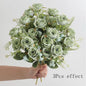 1/2/3Pcs Premium 30cm Silk Rose Artificial Flowers Bouquet