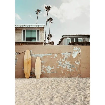 Summer Beach Palm Tree Wall Art Poster 🌴☀️🌊