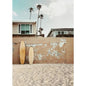 Summer Beach Palm Tree Wall Art Poster 🌴☀️🌊