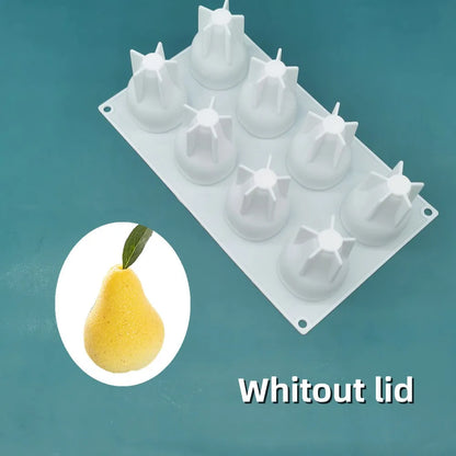 3D Lemon Silicone Dessert Mold