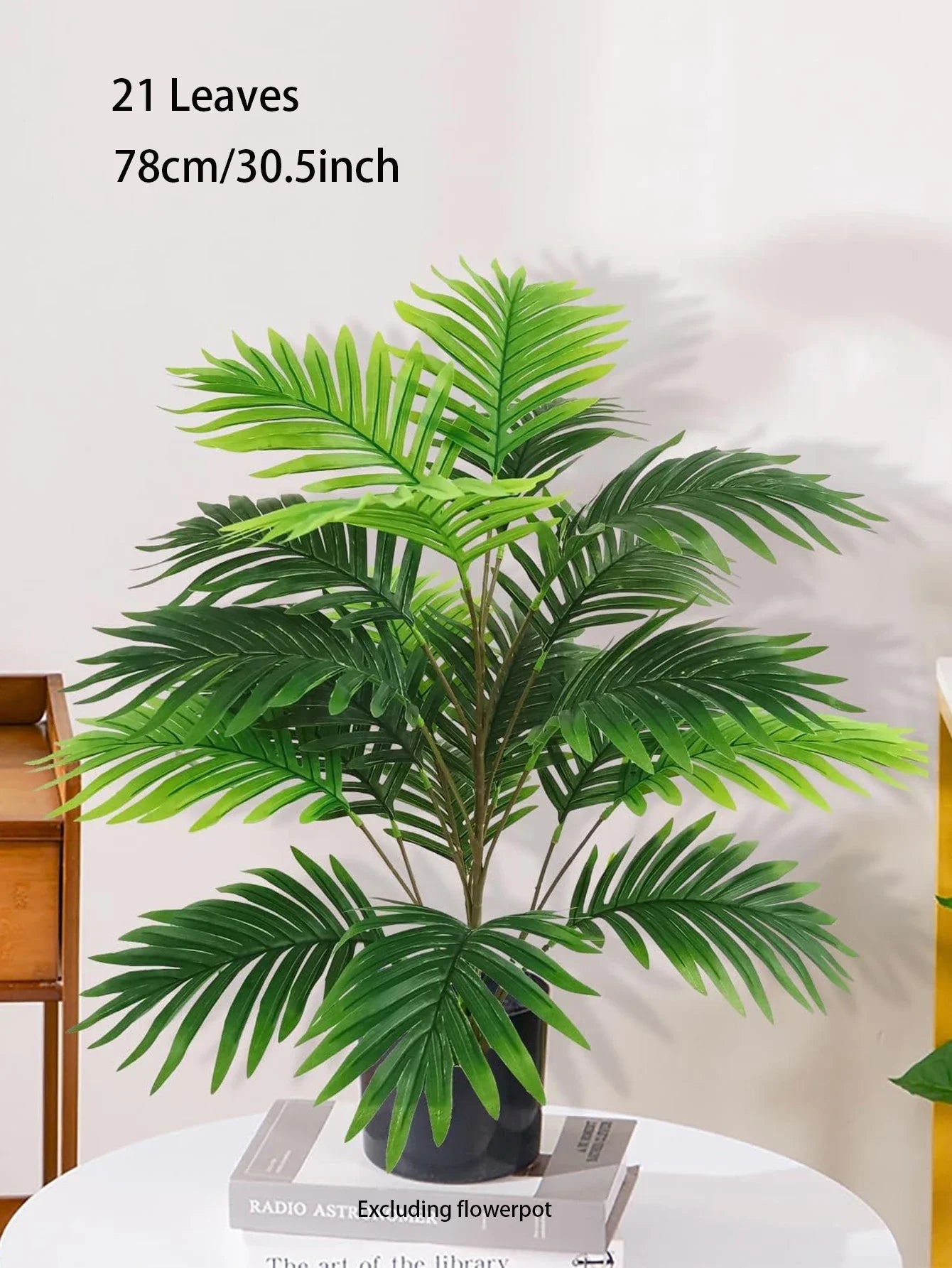 60-120cm Large Artificial Palm Tree – Realistic Tropical Green Plant Decor