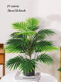 60-120cm Large Artificial Palm Tree – Realistic Tropical Green Plant Decor
