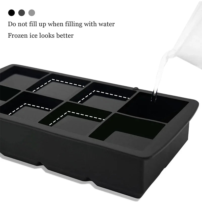 Large Silicone Whiskey Ice Cube Mold