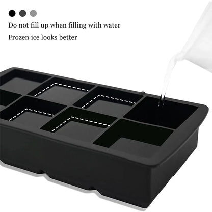 Large Silicone Whiskey Ice Cube Mold