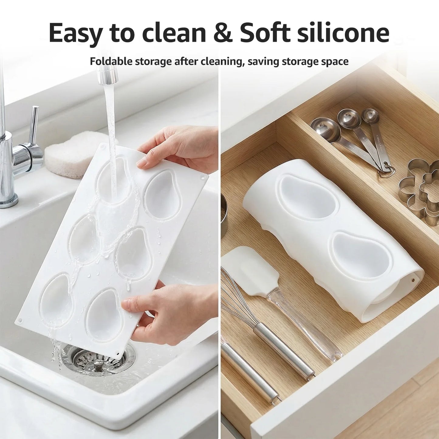 3D Fruit Silicone Dessert Mold