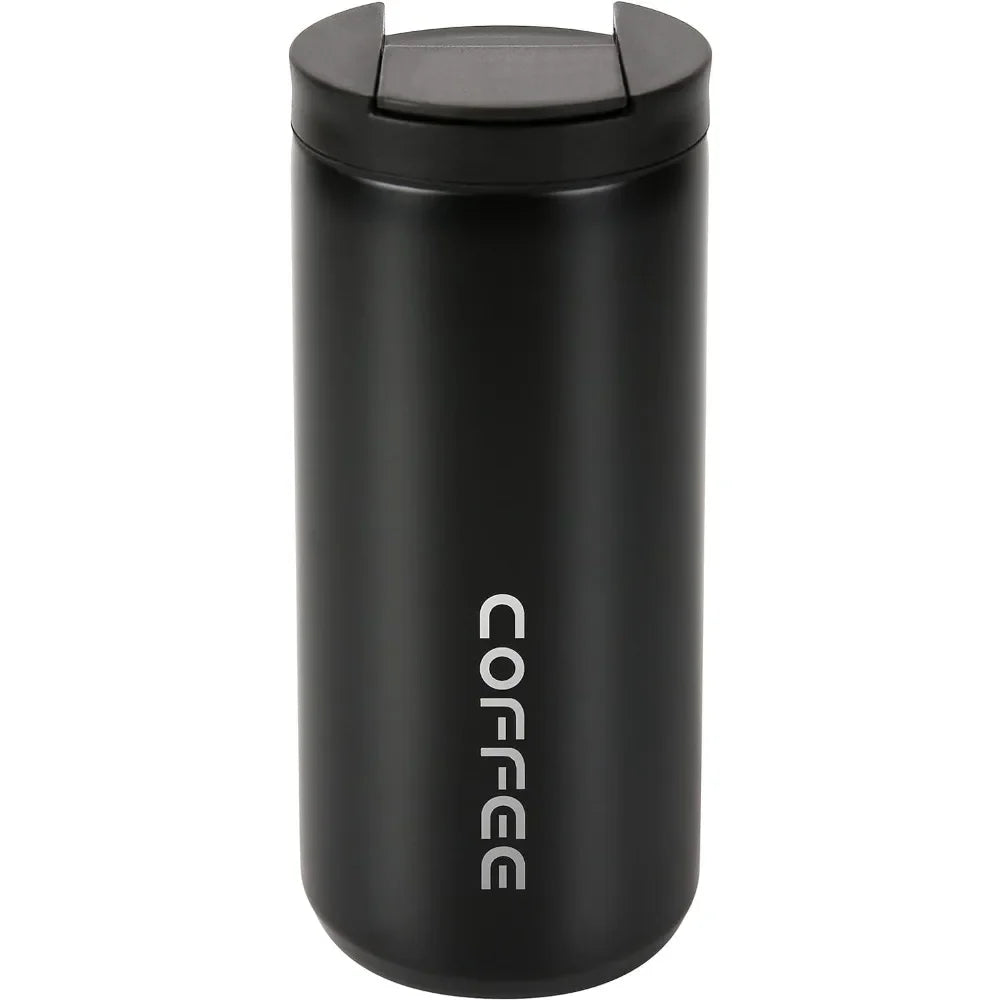 400ml Leak-Proof Coffee Mug with Screw Lid