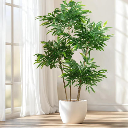 80-180cm Large Artificial Bamboo Tree – Tropical Green Plant Decor
