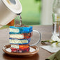 3D Book-Shaped Glass Coffee Mug 📖☕