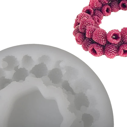 Raspberry Silicone Cake Mold – Fruit Mousse & Chocolate Baking Tool