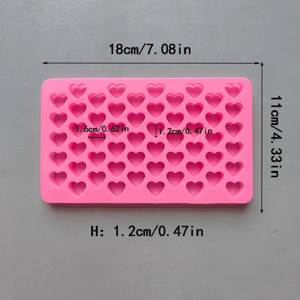 3D Heart Silicone Mold