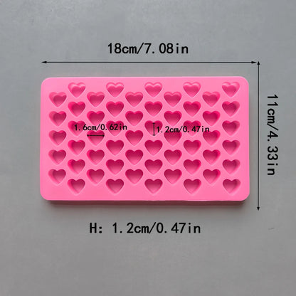 3D Heart Silicone Mold